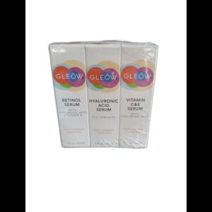Gleow Retinol Serum Hyaluronic Acid Serum Vitamin C And E Serum